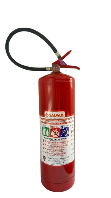 Extintor Agua Pressurizada 10L Base De Troca